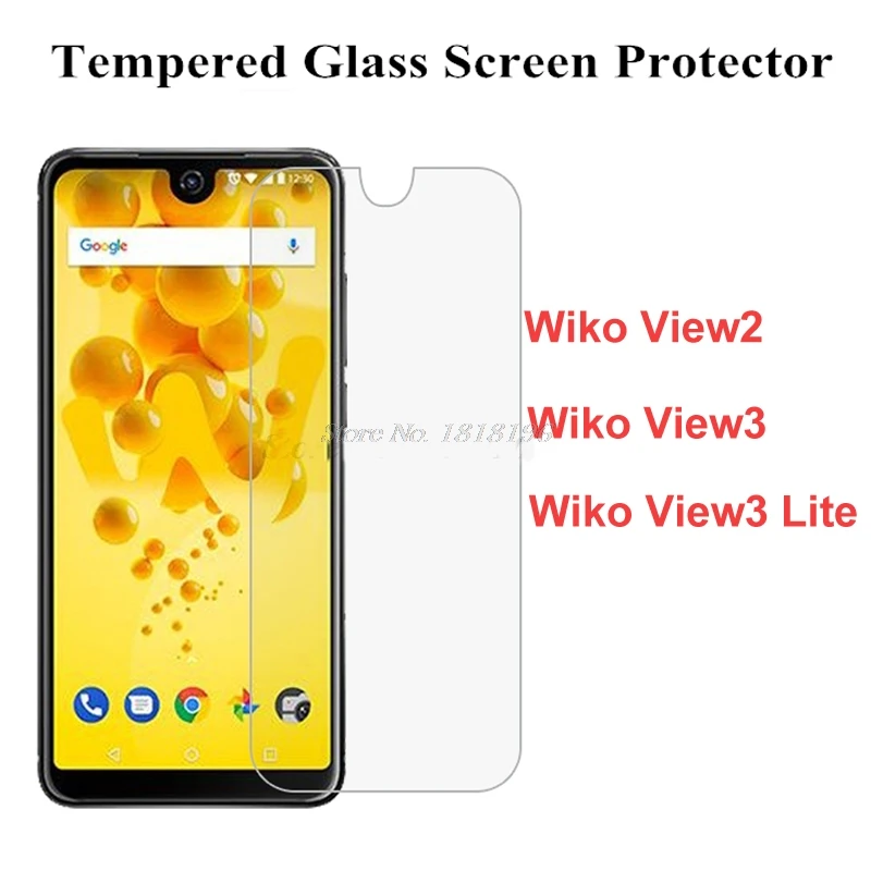 (Не полное покрытие) Премиум Закаленное стекло для Wiko View 2 3 Lite Защитная пленка