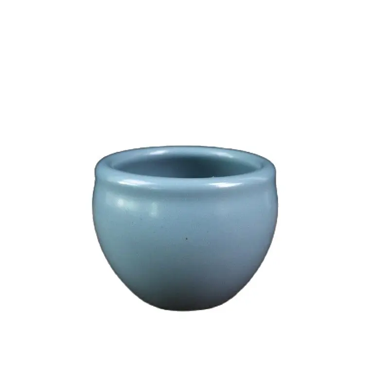 

Китайский старинный фарфор синий глазурованный НДС