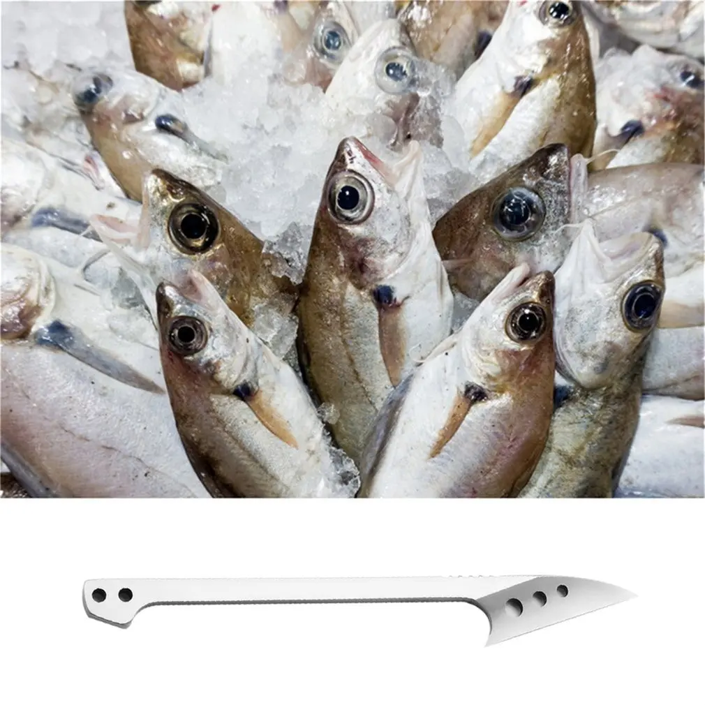 Открытый нож из нержавеющей стали для рыбалки Harpoon Fish Scale с ножом походов и