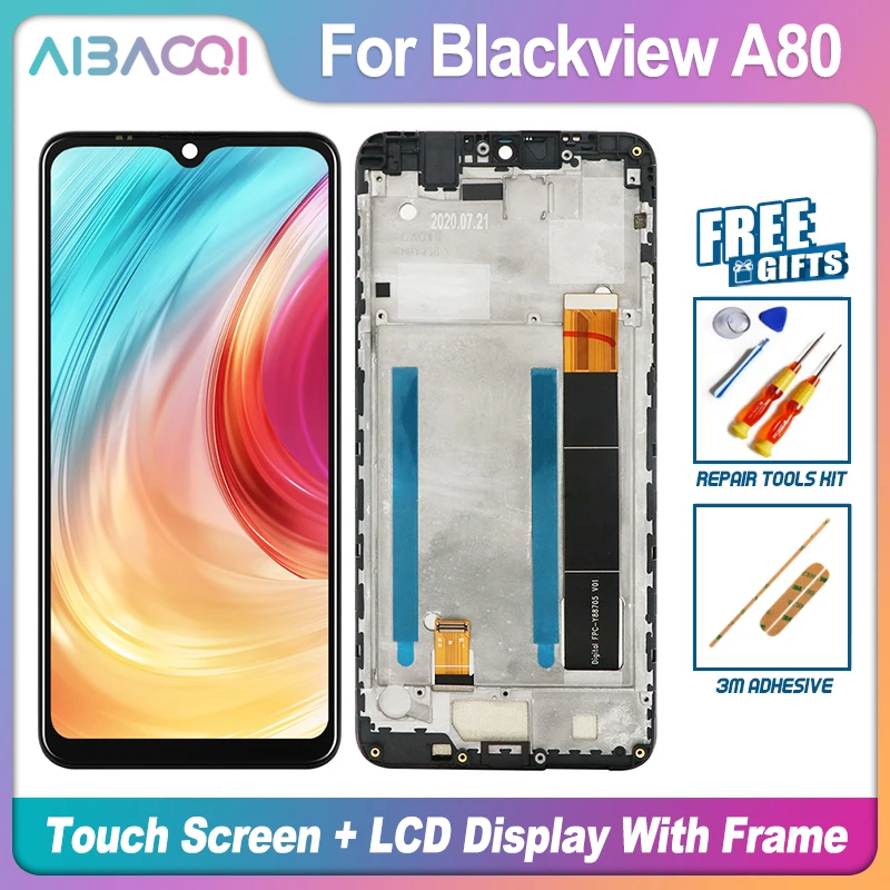 Новый сенсорный экран + ЖК-дисплей сменная рамка для Blackview A10/A20/A20 Pro/A60/A60 Pro/A70/A80/A80