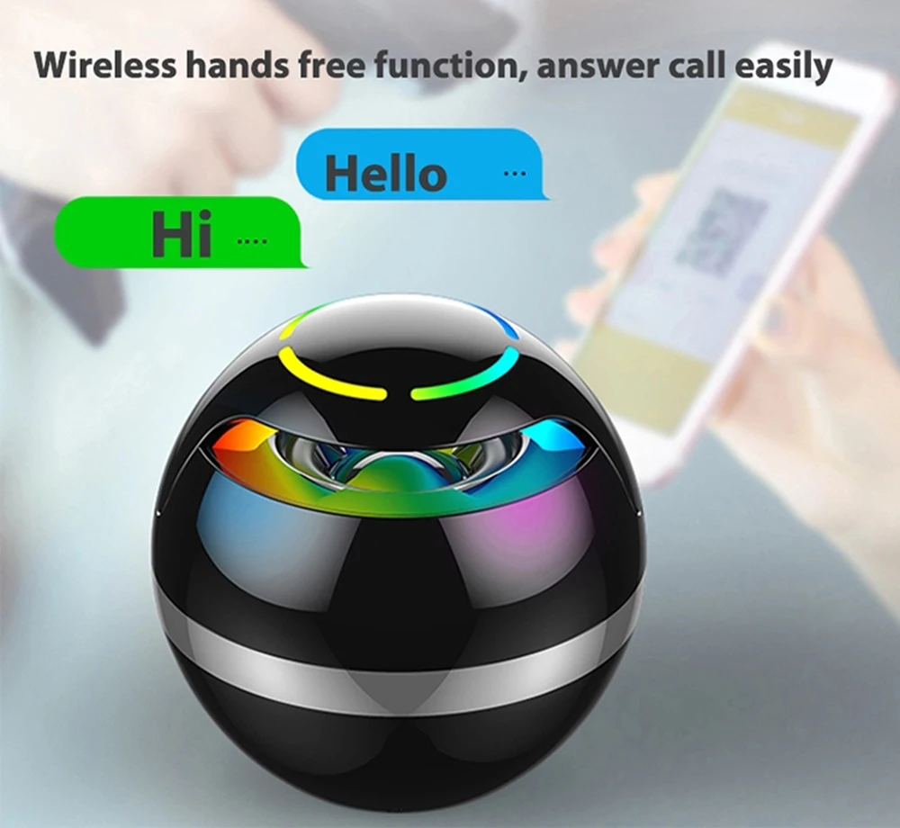 Умный bluetooth динамик портативный сабвуфер высокой громкости превосходное