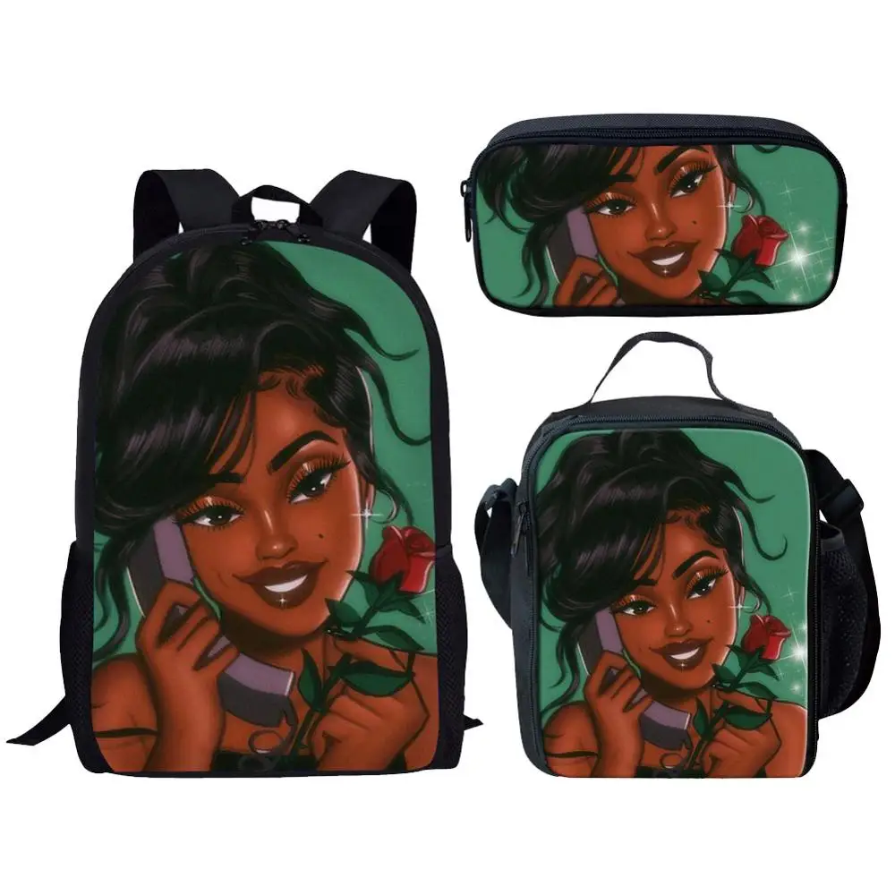 3 шт./компл. набор школьных сумок для девочек | Багаж и сумки