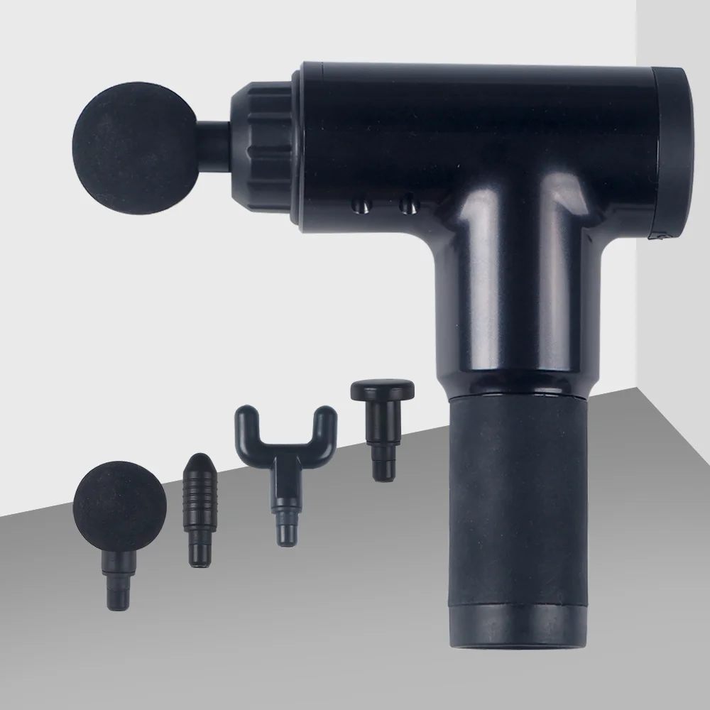 

Electric Massage Gun Portable Muscle Stimulator Relaxation Massager Apparatus Fascial Gun Fitness Equipment For Male Female