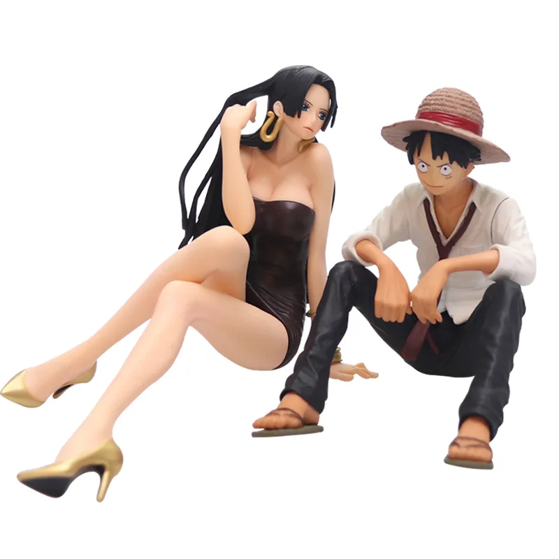 Новый мультфильм одна штука тысяча Солнечный сидящий Боа Хэнкок модель обезьяна