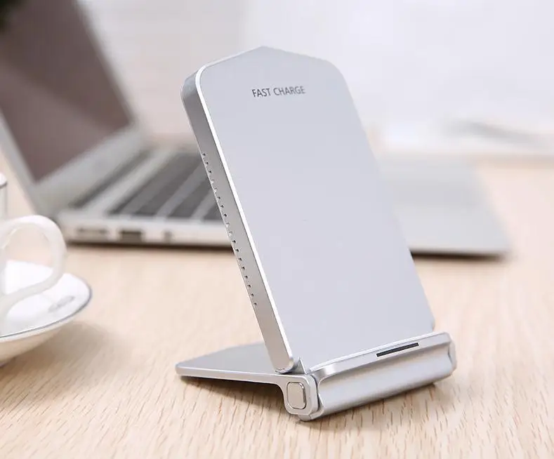 Беспроводное зарядное устройство Быстрая зарядка док станция держатель