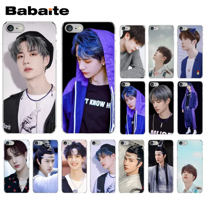 Прозрачный силиконовый чехол для телефона Babaite The Untamed Wang Yibo из ТПУ iPhone 5 5Sx 6 7 7plus 8