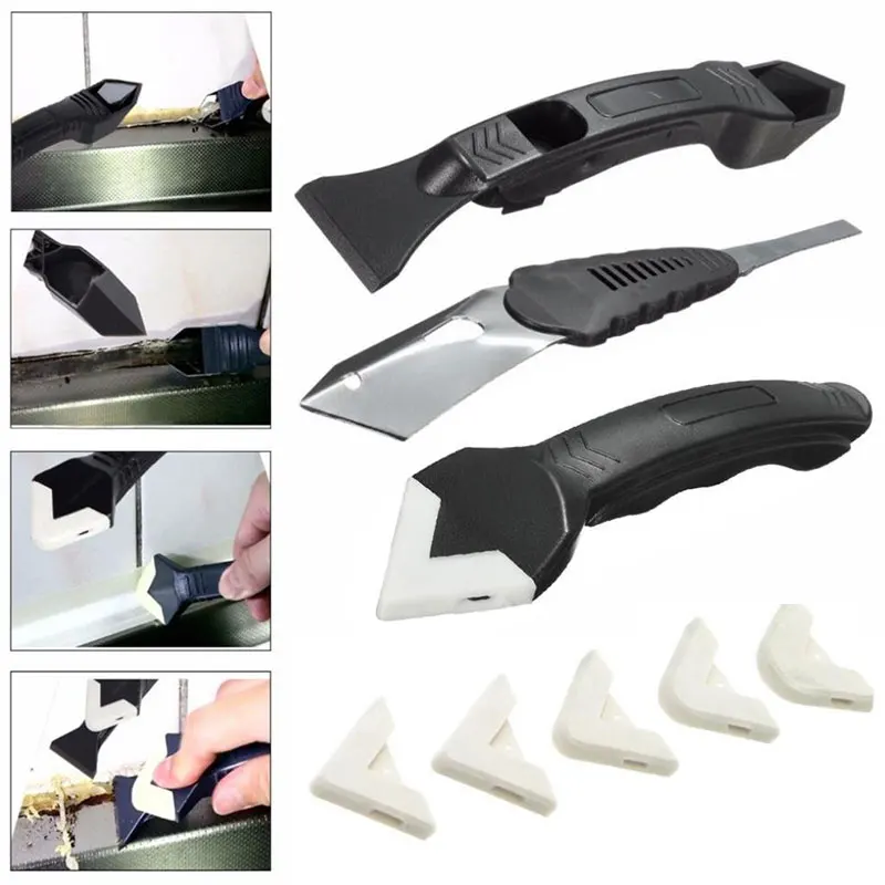 

Набор из 3 видов черных Пластиковых косметических скребков, инструмент для скребков, стеклянный клей, внутренний угловой скребок, стеклянны...