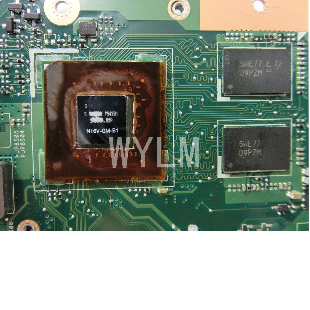 X555LJ EDP MAIN_BD_4G/I5-5200CPU/AS GT920M/2G mainboard REV3.6 For Asus LB X555LF X555LD X555L VM590L laptop motherboard | Компьютеры и