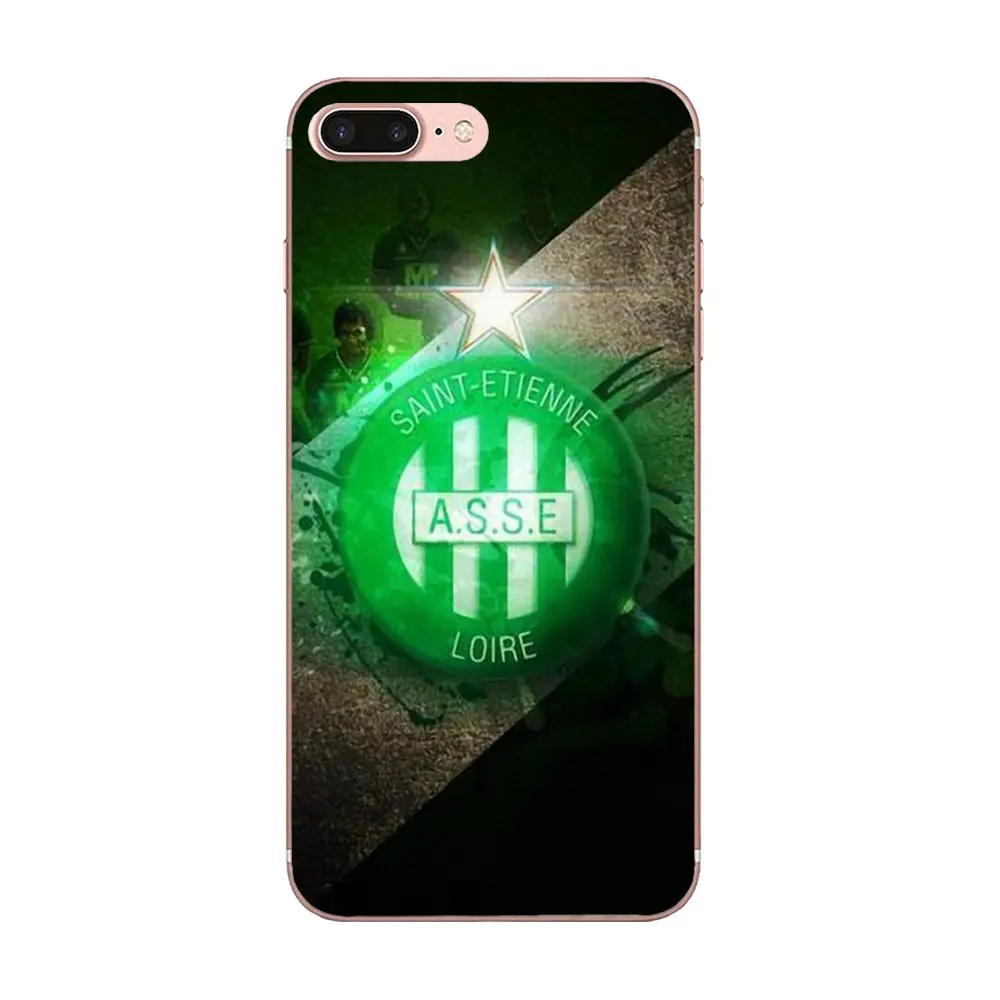 Логотип Asse Saint Etienne Loire для Huawei Honor 4C 5A 5C 5X 6 6A 6X 7 7A 7C 7X 8 8C 8S 9 10 10i 20 20i Lite Pro мягкие