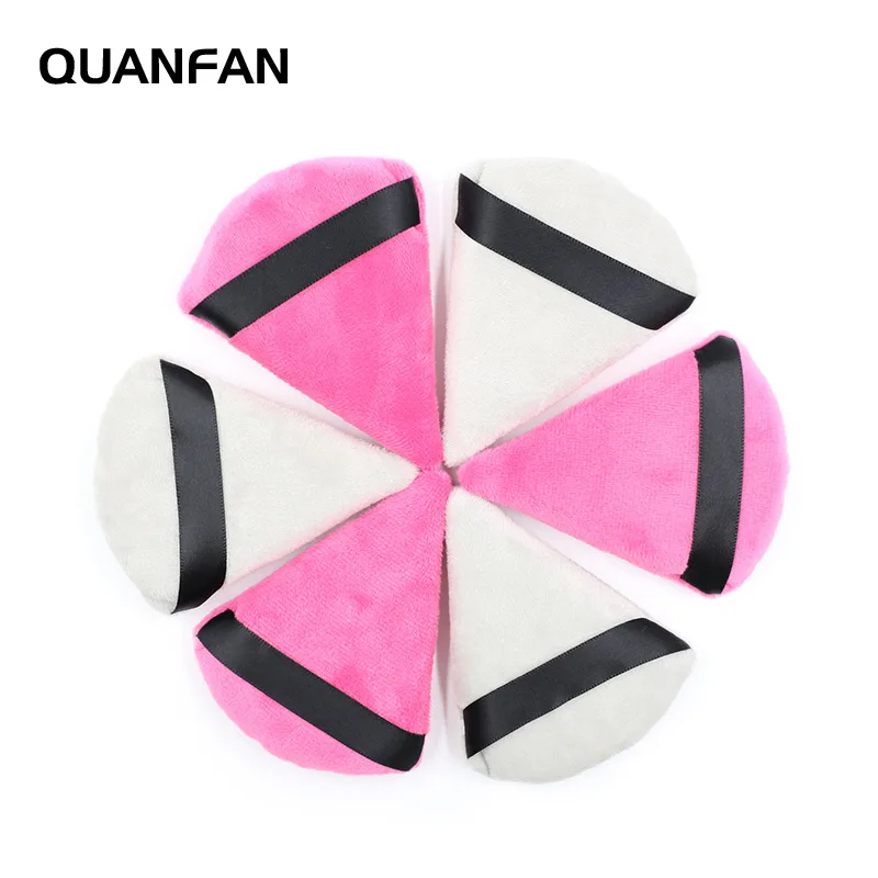 2 шт. хлопок треугольная пуховка мягкой влажной и сухой Применение тональный