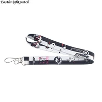 e2521 anime lanyard for key phones usb flash drives key keychains id name tag diy kids hang rope necklace