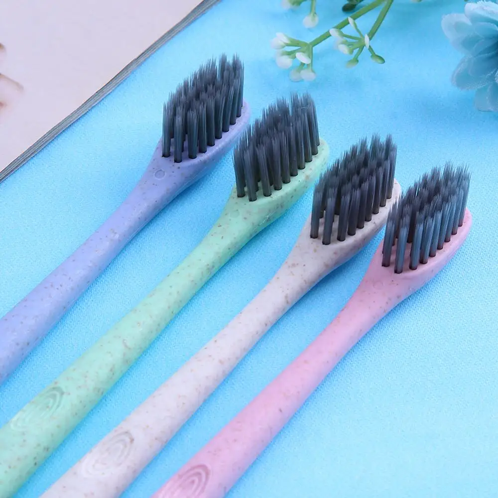 4 шт. вкладышей из бамбукового угля Зубная щётка стоматологических уход за