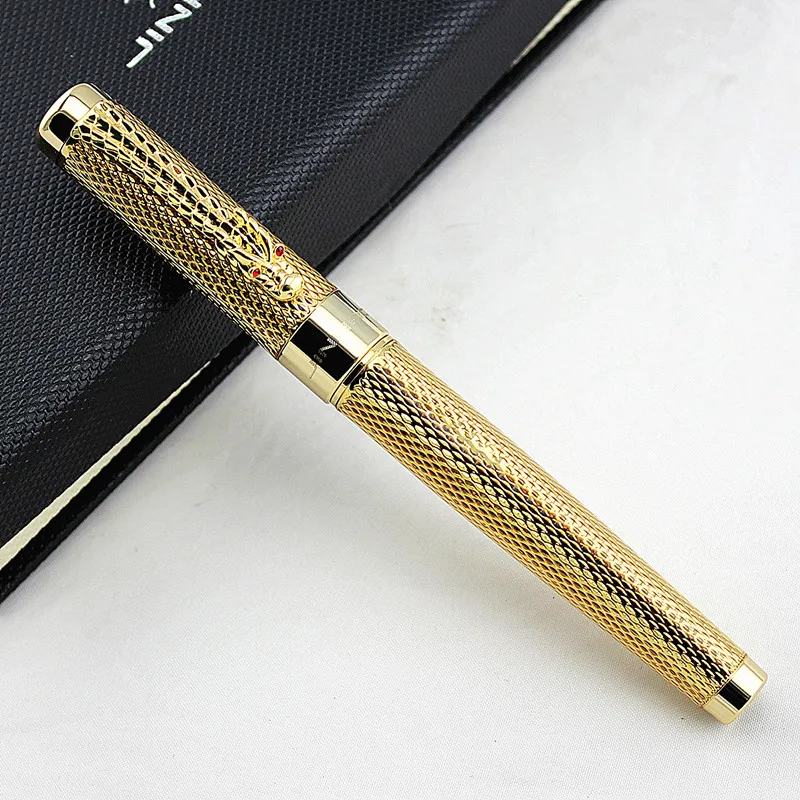 Роскошная брендовая деловая перьевая ручка Jinhao 1200 дизайн с восточным драконом