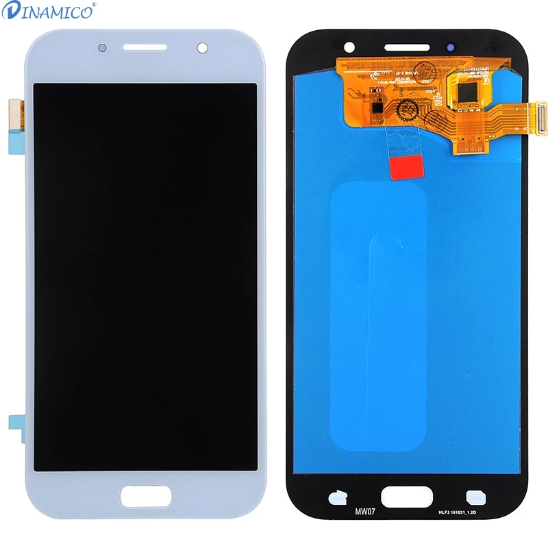 Dinamico продвижение A720 ЖК-дисплей для samsung Galaxy A7 ЖК-дисплей A720F сенсорный экран дигитайзер сборка