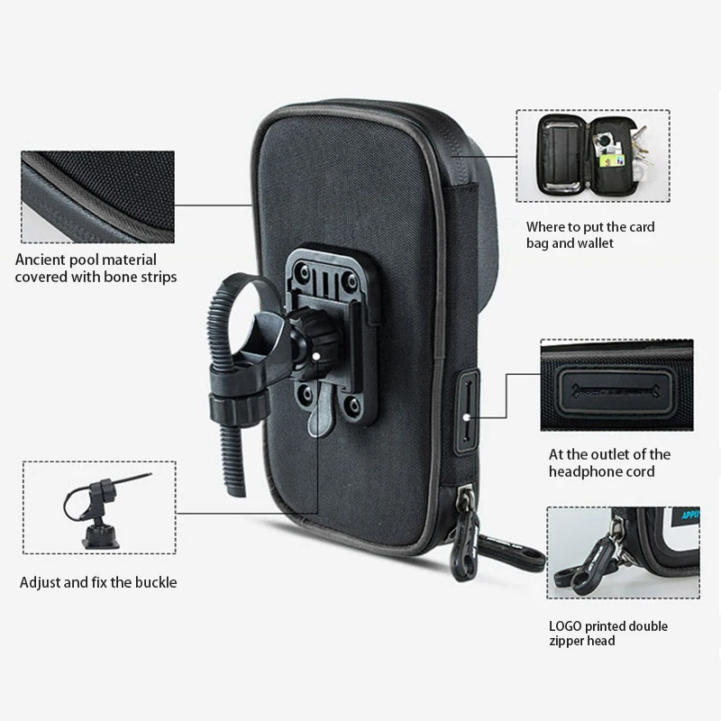 Велосипедный Чехол на мобильный телефон чехол-держатель для 6 дюймов |