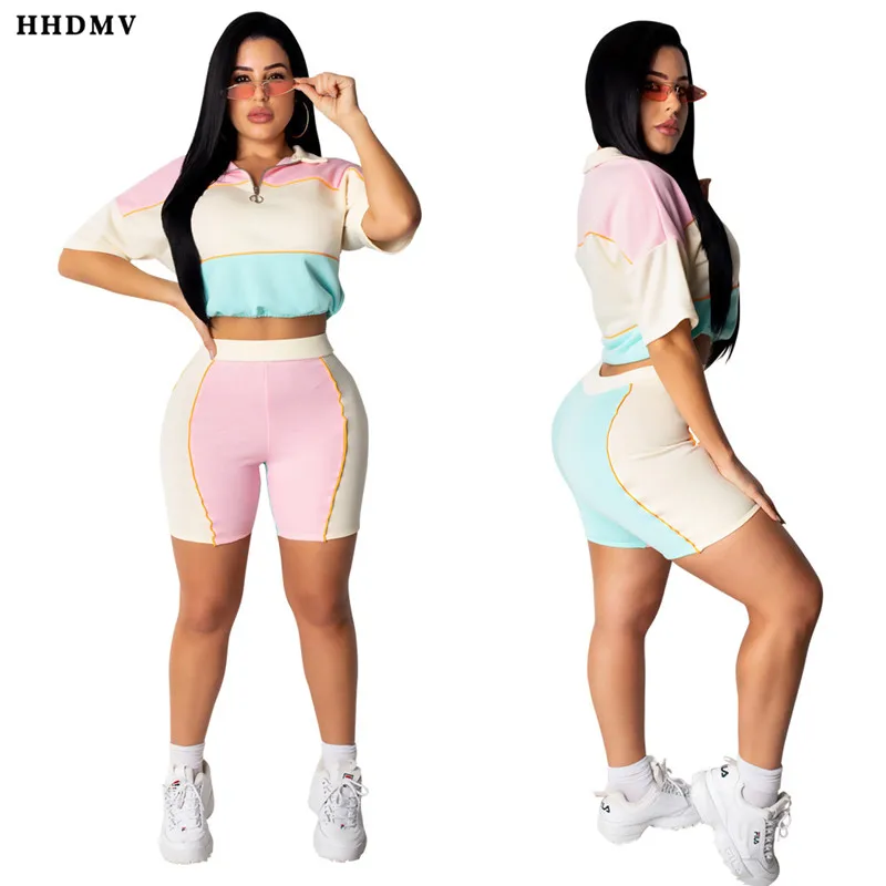 HHDMV CM593 летние уменьшения возраста движение наборами стилей лацкана с короткими