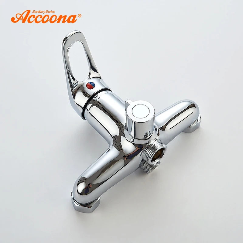 Смеситель для душа Accoona A7150 кран ванной комнаты с ручным распылителем настенный