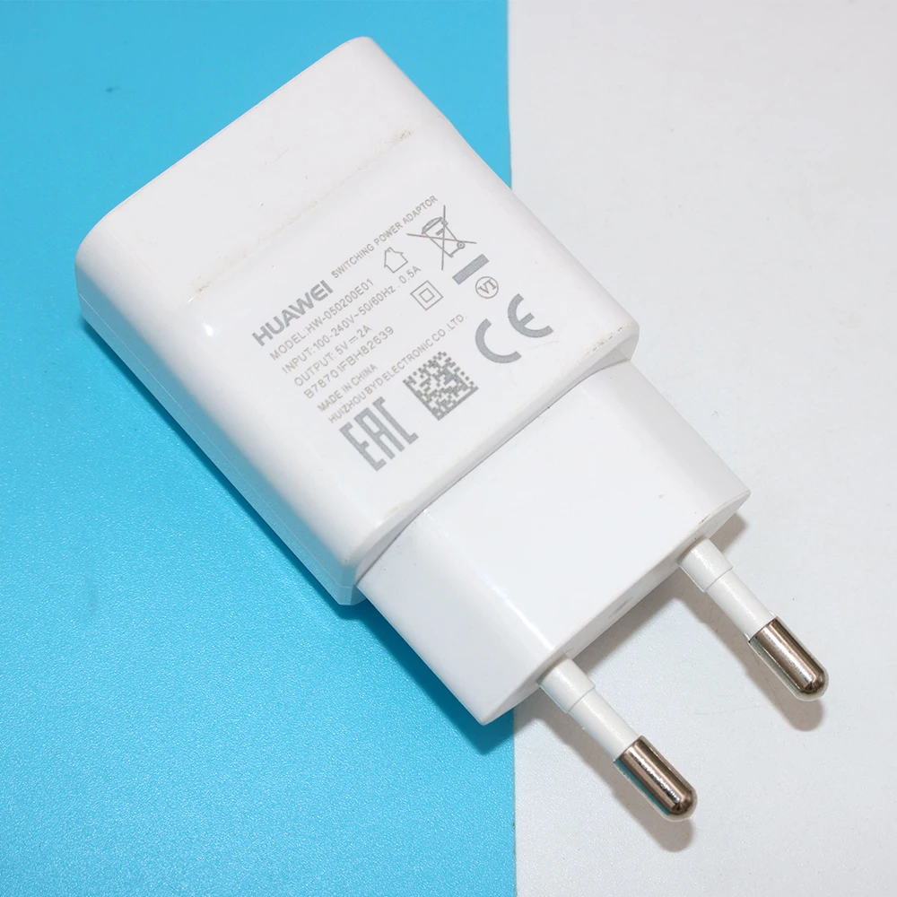 Original Huawei 5V 2A EU US UK Power Wall Charger Adapter 100CM Micro USB Charging Data Line For Y6 Y7 Y8 Y9 2019 p6 p7 p8 Lite | Мобильные