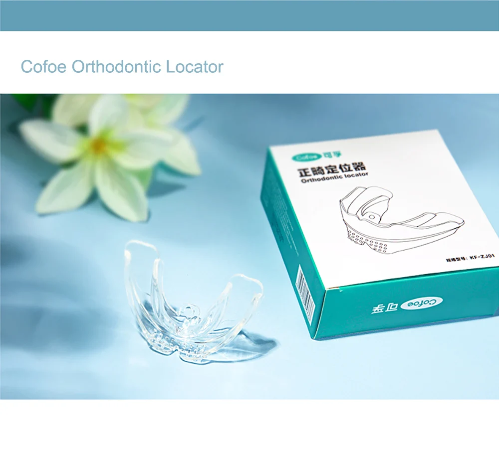 Cofoe Dental Braces Orthodontic locator Invisible orthodontic bracket For Smile Teeth Alignment Trainer and dental care With box
