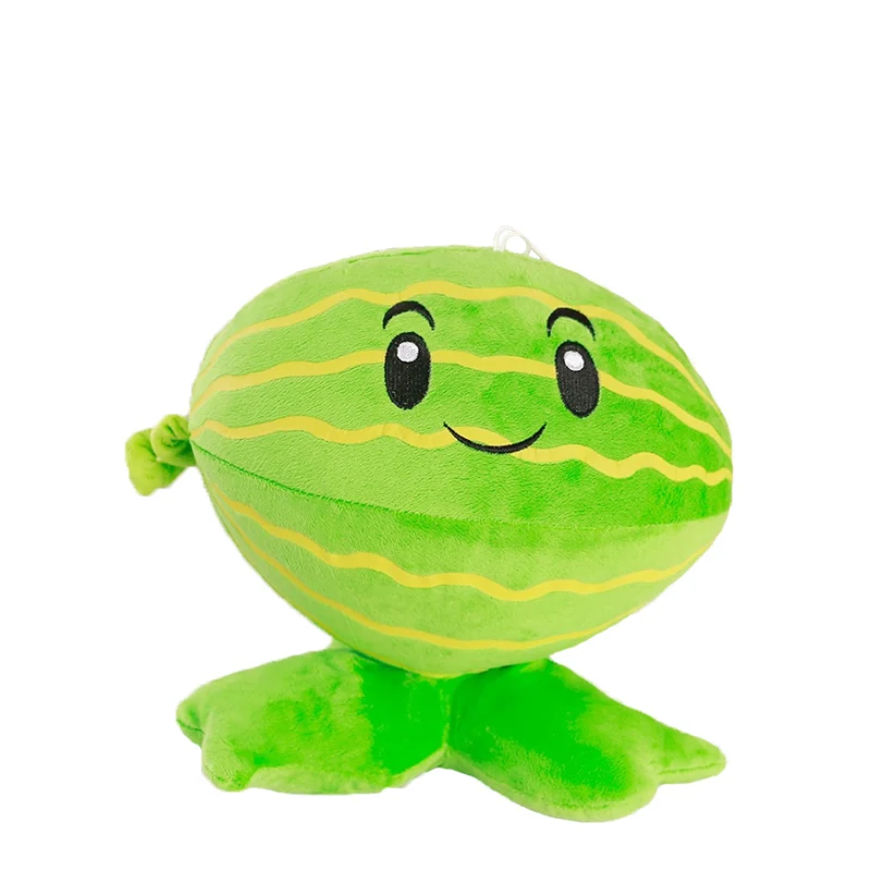 Melon Растения против Зомби плюшевая кукла игрушка стрелок растения кукла pp чучело из хлопка игрушка прекрасная игра плюшевая кукла для детей рождественские подарки - Цвет: Melon