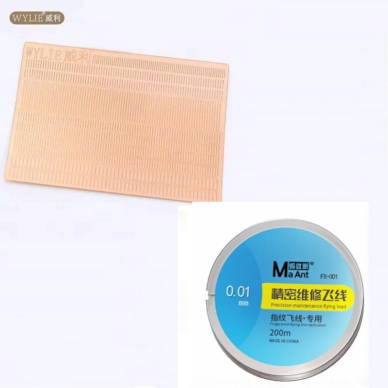 

WYLIE Dots Repairing Soldering Lug And MaAnt FX-001 0.01 mm Jump Wire Tool Phone Board Repair
