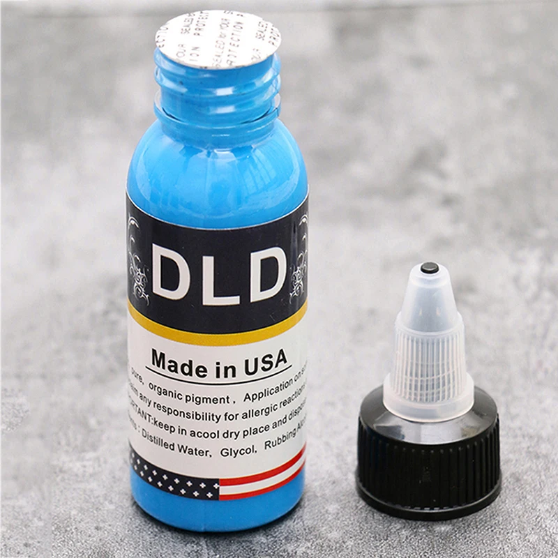 Набор чернил для татуировки DLD 7 шт. микроблейдинг Перманентный макияж