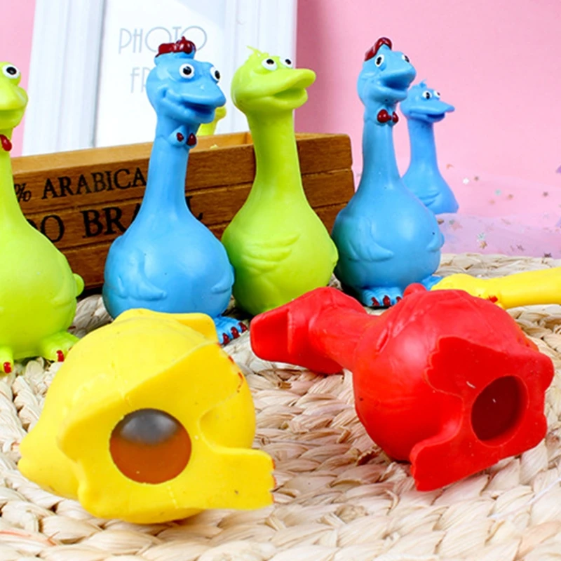 

12pcs/set Pinch Laying Duck Vent Decompression Toys Twisting Release Stress Toys