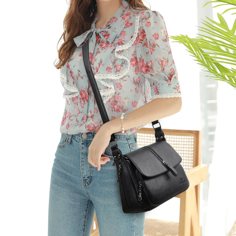 Новинка мягкая кожаная сумка мессенджер роскошные сумки женские дизайнерские