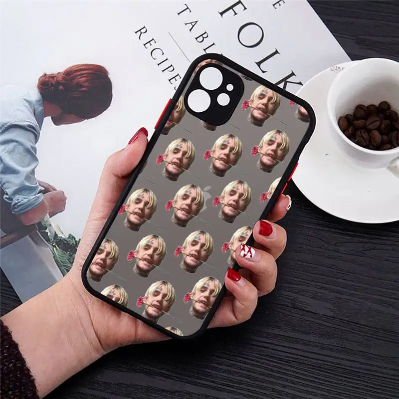 

Lil Peep Phone Cases Matte transparent For iPhone 12 Mini 11 Pro XR XS Max 7 8 Plus X Back Cover