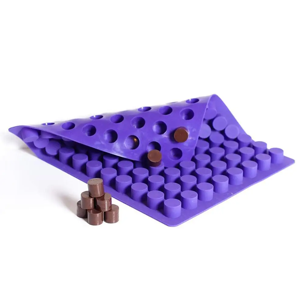 DIY 88 полостей мини чизкейки формы круглые силиконовой для выпечки шоколада