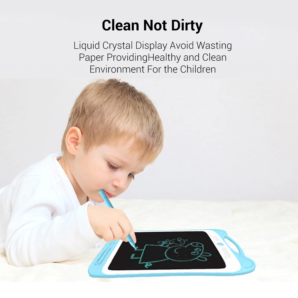 Айбеви 8,5-дюймовая планшетная писалка с цветным ЖК-экраном, ручкой и возможностью отправки сообщений для детей.