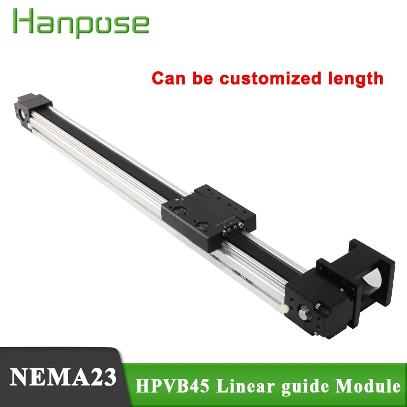

Effective Travel Stroke Length 1000 1100 12001300 1500mm HPVB45 Timing Belt Linear Slide Guide Motion Module Sliding Tabel CNC
