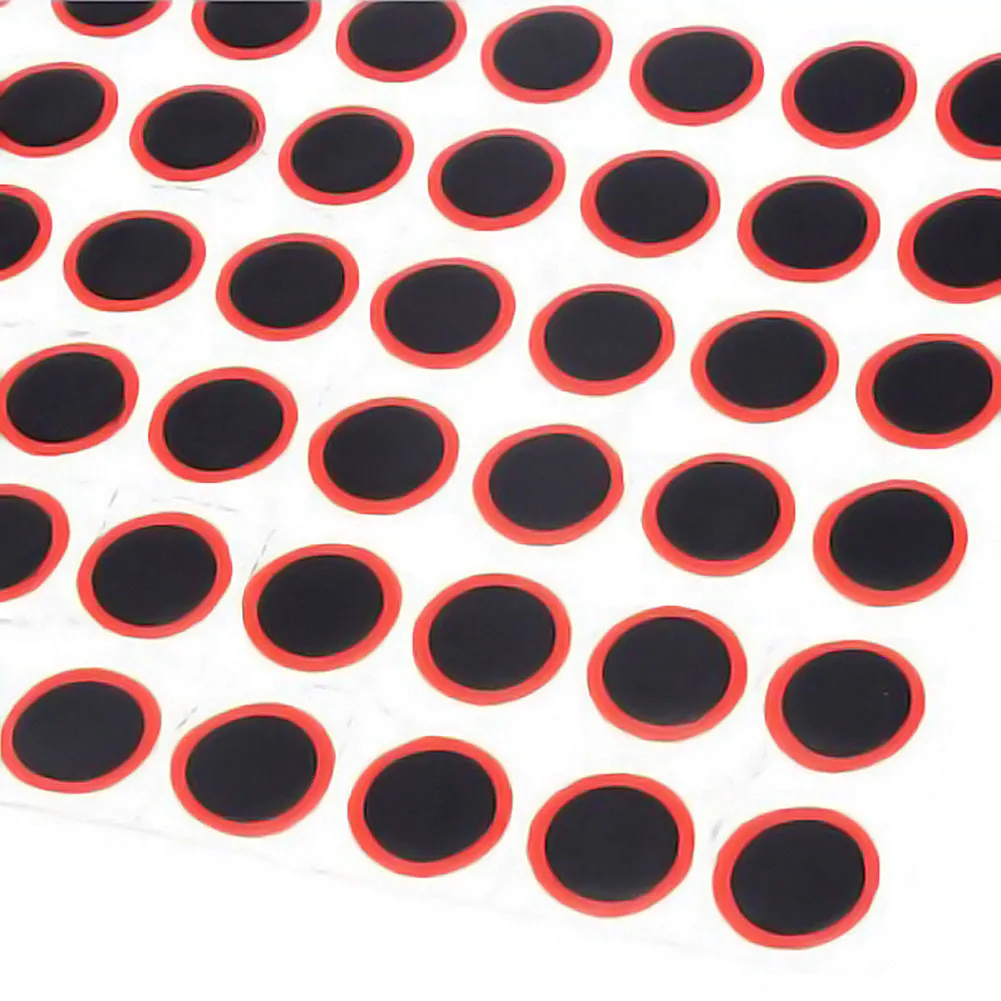 48pcs 25mm Round Rubber Patch Bicycle Bike Cycle Tire Tyre Puncture Repair |