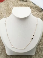 2020 fashion popular electrocardiogram pendant necklace women love shape necklace pendant jewelry steel accessories