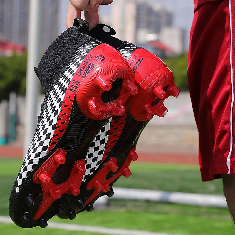 

Outdoor Men TF/FG Profession Soccer Shoes women Cleats Training Sport Sneakers Kids Non-Slip Football Boots Fashion Mens