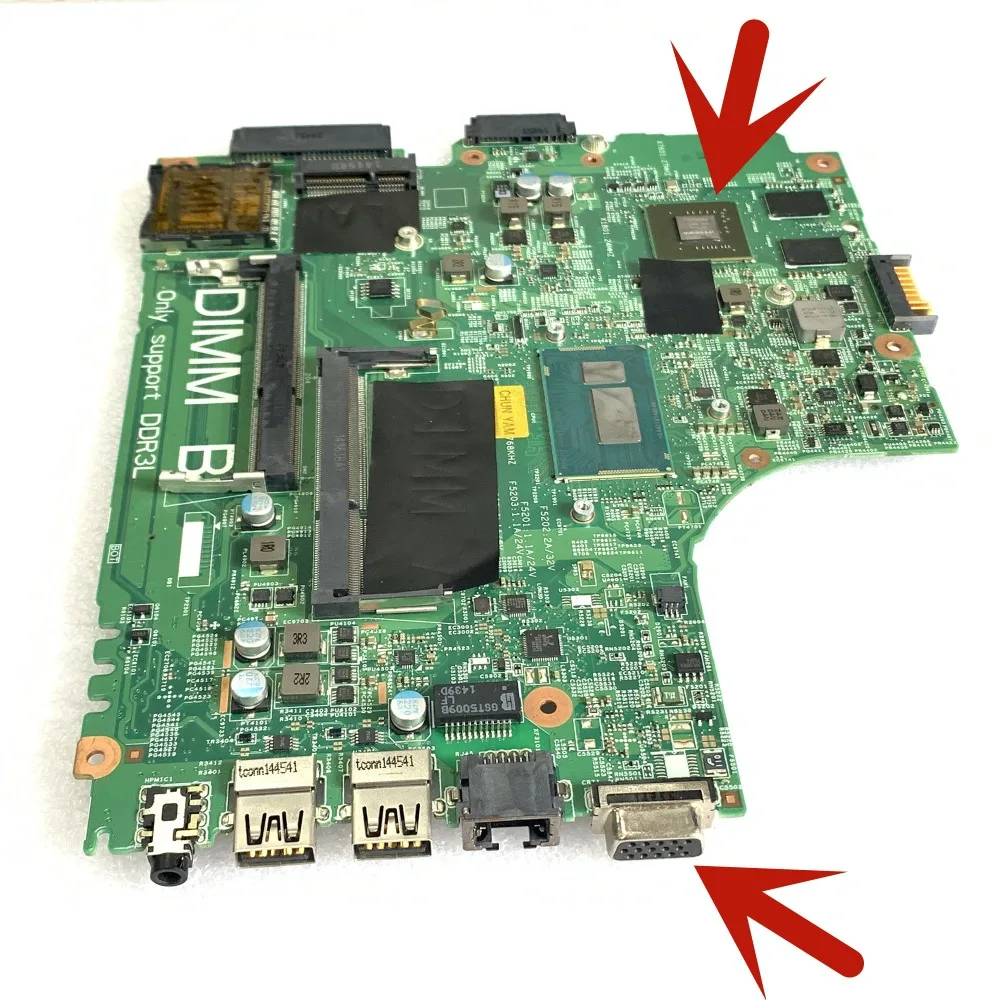 Kefu I3-4005U для материнской платы ноутбука Dell latitude 3440 DL340-HSW 13221-1 PWB: wvphn REV: A00 CN-07V7FW 7V7FW Материнская плата ноутбука