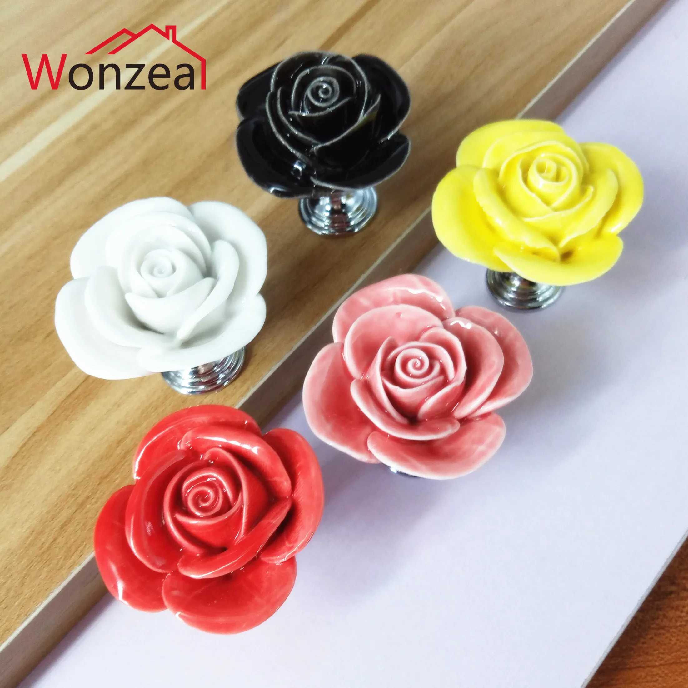 Ручка для ящика с цветочным узором ручки мебели фурнитура шкафа|Ручки шкафа| |