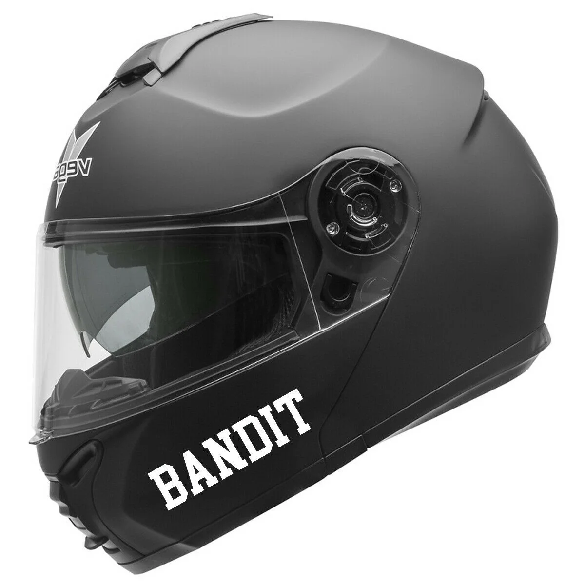 

Наклейки для шлема, мотоциклетные съемные наклейки BANDIT, 2 шт.