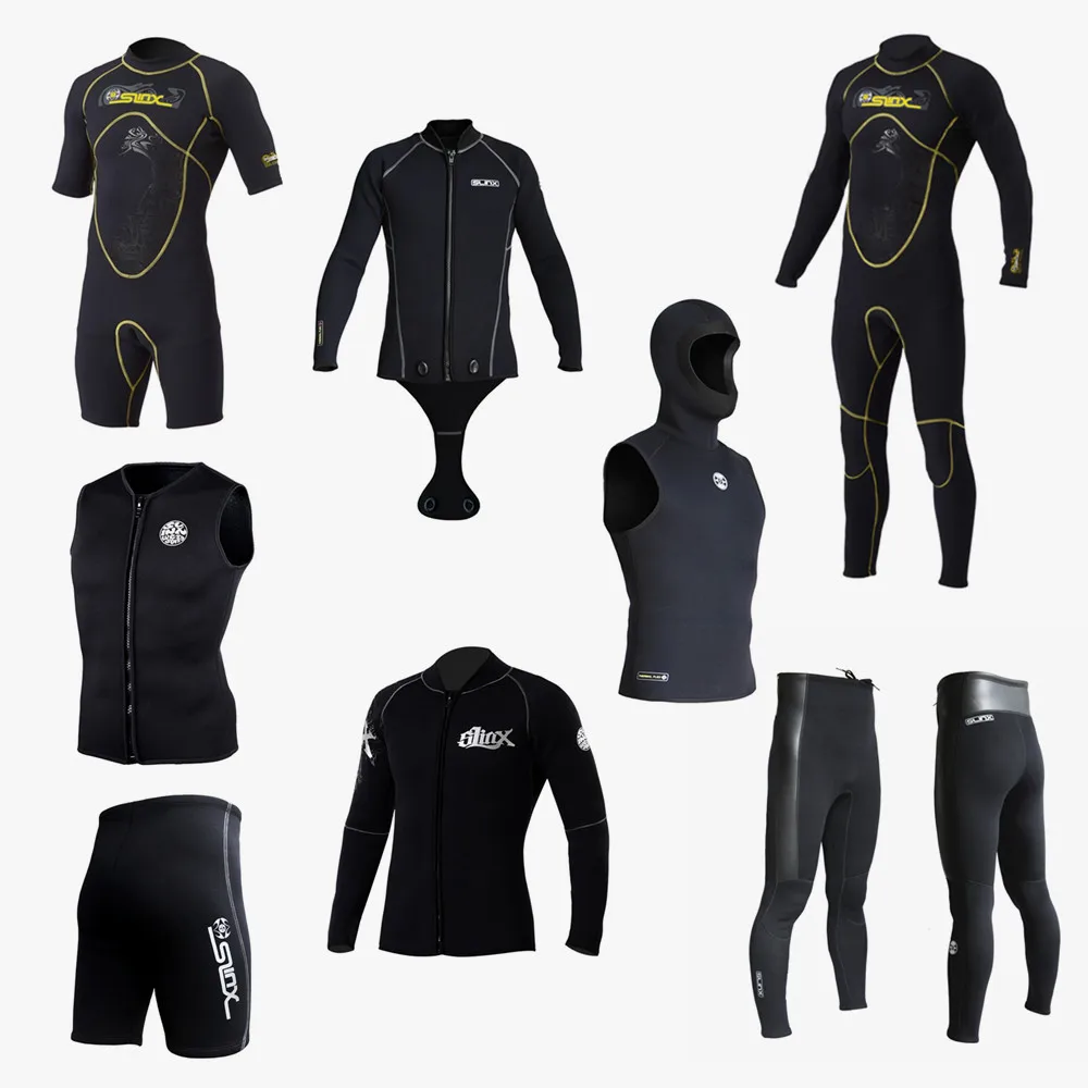 SLINX Studio Tailor-made 2/3/5mm Men Women Full Body Neoprene Wetsuit Surfing Snorkeling Diving Wet Suit | Спорт и развлечения