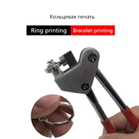 manual steel calipers plier stamping seal sealing pliers jewelry marking tool set bracelet lifting jewelry type printing pliers