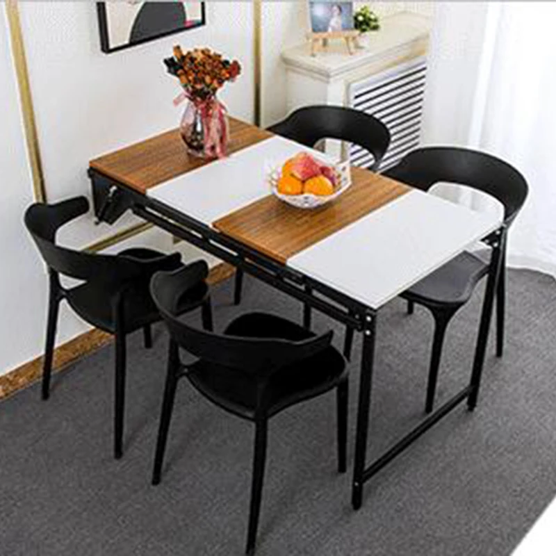 Складной обеденный стол для дома трансформатор завтрака кухонная мебель