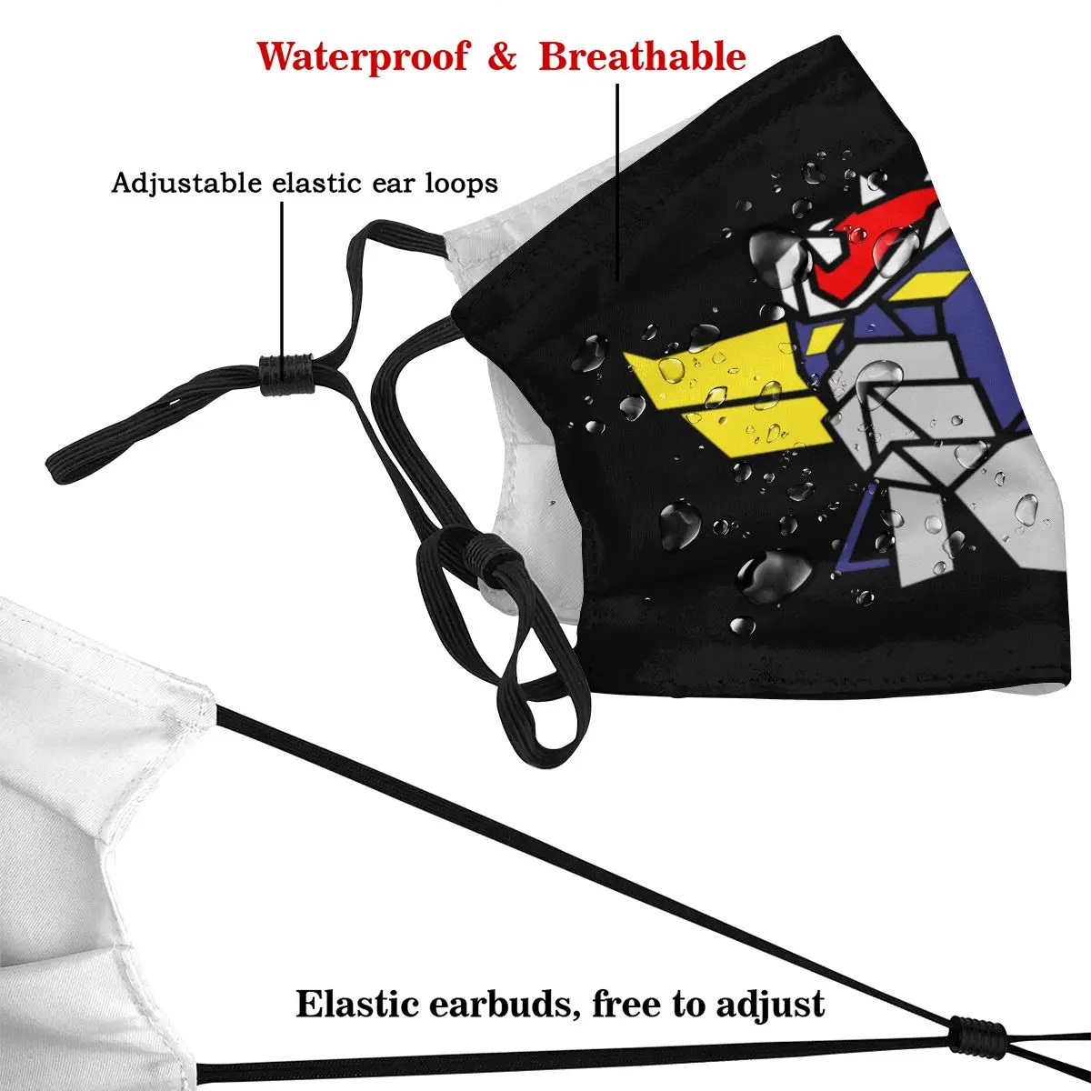 UFO Robot Grendizer маска для лица 2020 Новое поступление Антибактериальная Защитная