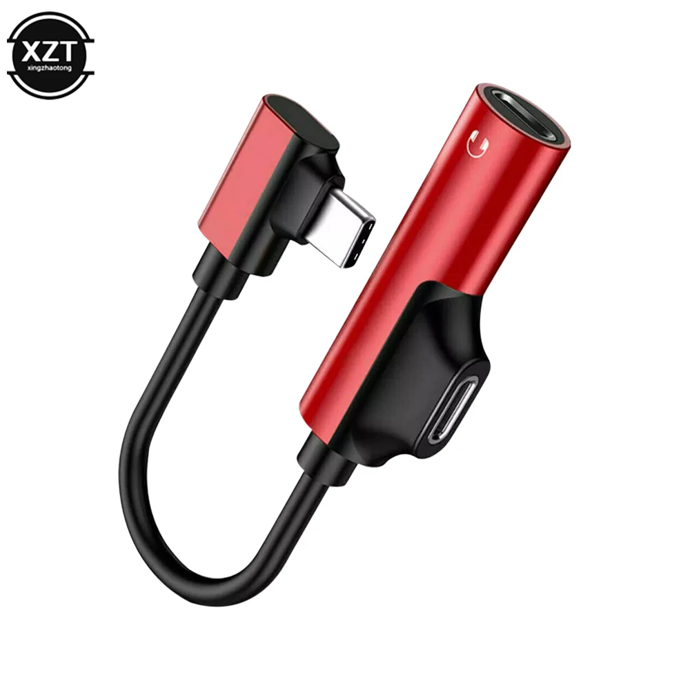 Переходник с USB C на разъем 3 5 мм кабель типа сплиттер OTG для Xiaomi Samsung Huawei P30 Pro
