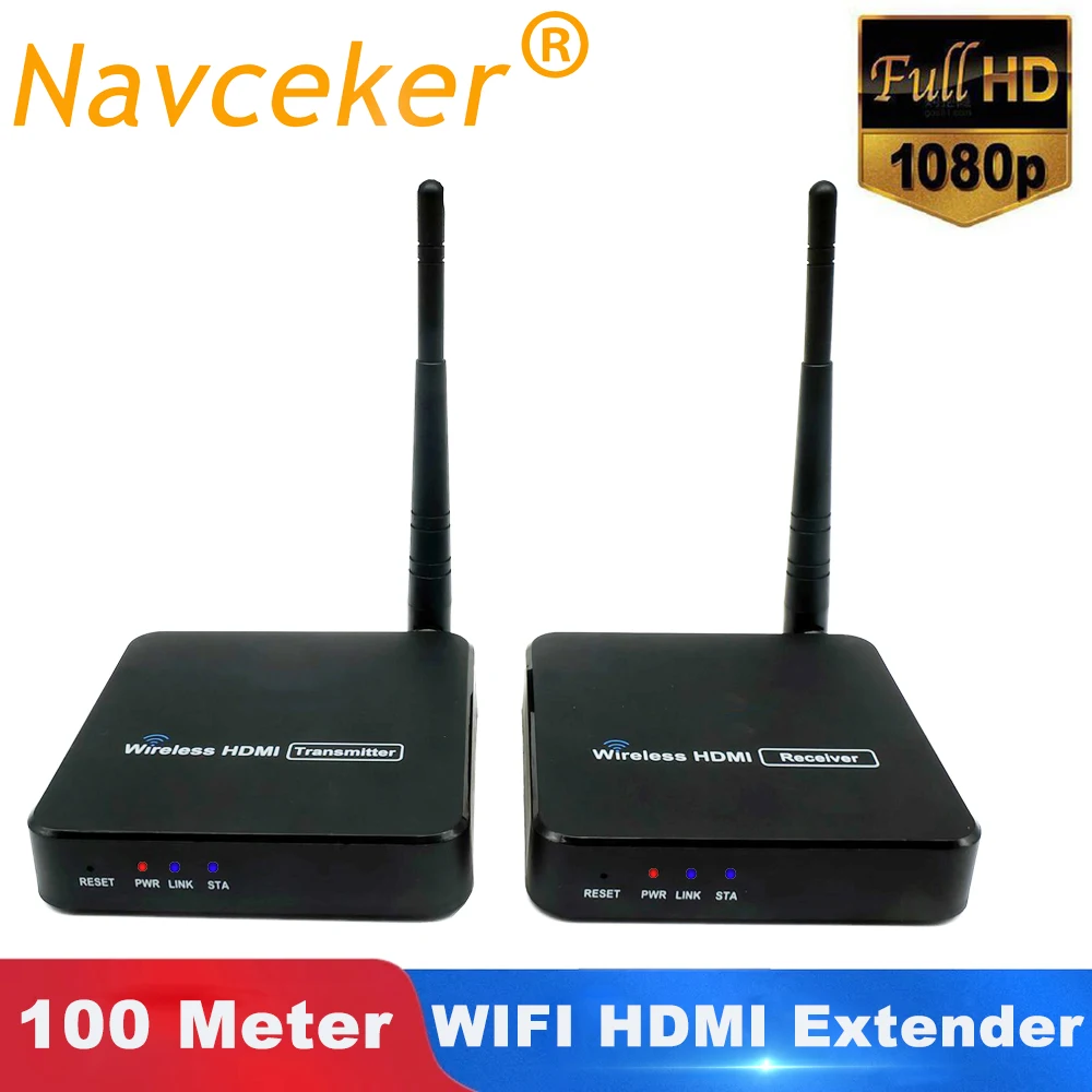 ZY-DT216 беспроводной HDMI видео ТВ-трансмиттер, ресивер wifi 100 м HDMI удлинитель беспроводной HD 1080P Беспроводная система передачи