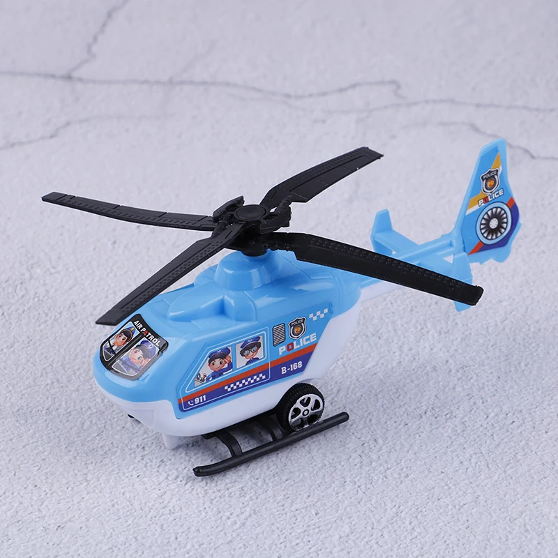 

2PC Pull Back Helicopter Toys Plane Model Kids Playing Games Toys Small Rotating Propeller Airplane Ornaments Birthday Gifts NEW
