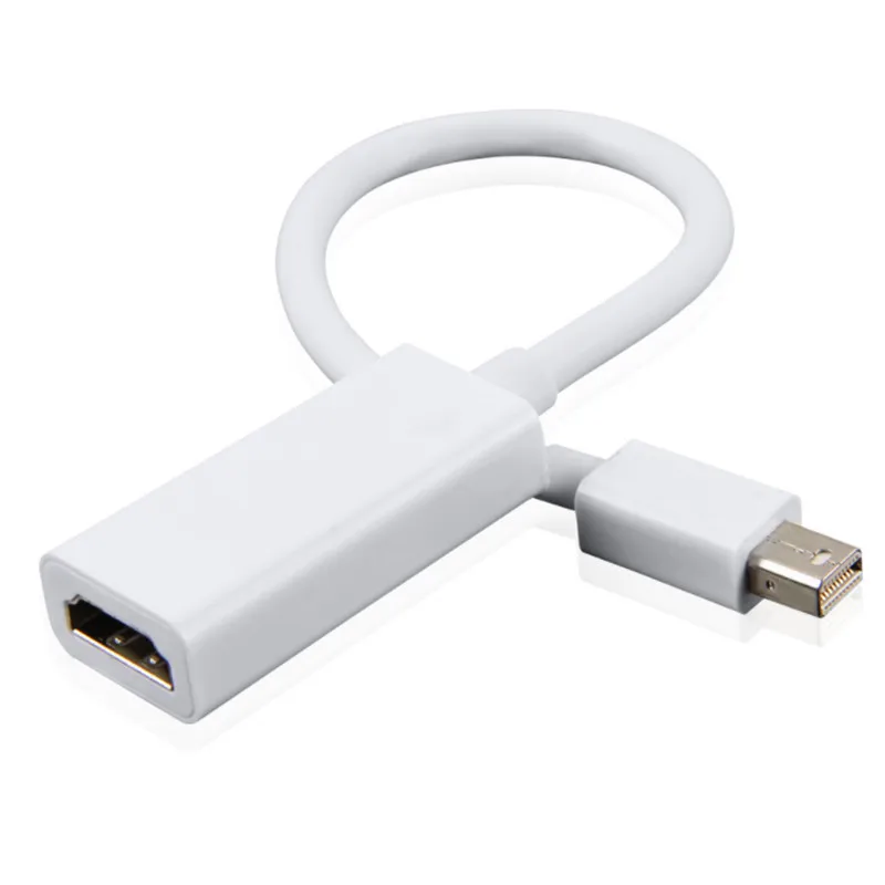 Кабель Mini Display Port-HDMI совместимый с Thunderbolt HDMI-совместимый конвертер DP в