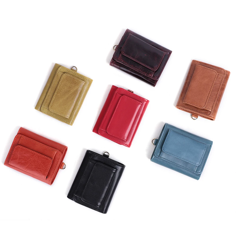 JOGUJOS Женские кошельки из натуральной кожи кошелек для девочек маленькая сумка