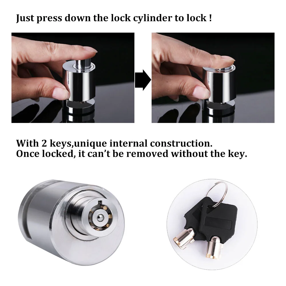 Водонепроницаемый замок дискового тормоза для мотоцикла велосипеда