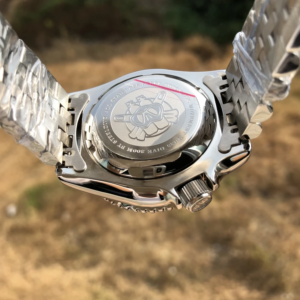 Сталь погружения 1996 Япония skx007 маленькое ушко 316L Нержавеющая сталь подводные