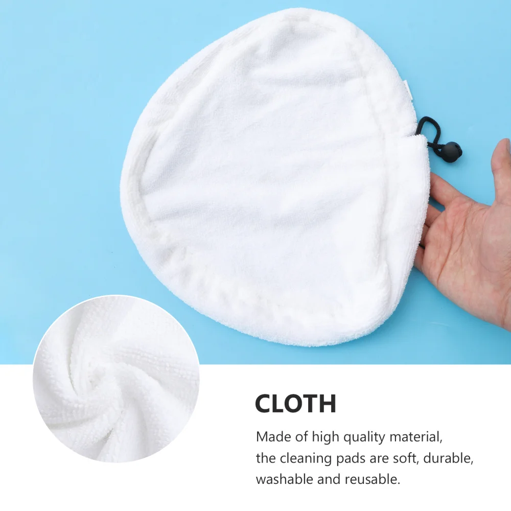 

8pcs Steam Replacement Microfiber Mopping Pads Cleaning Pads Washable Cloth Covers for Steam Mop H2O X5
